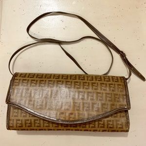 Vintage Fendi authentic clutch bag